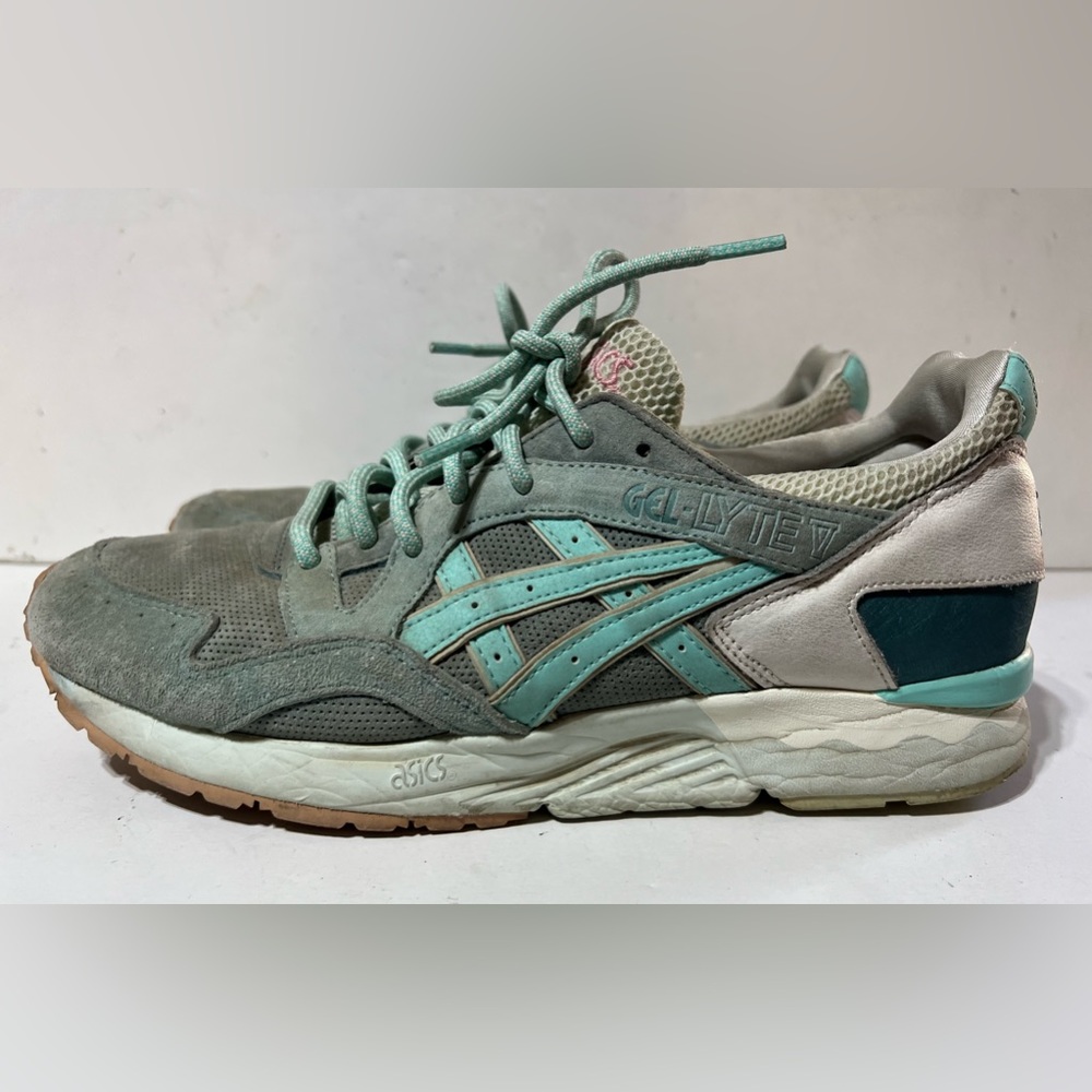 ASICS GEL-Lyte V x Ronnie Fieg Sage H42JK  Dark Green/Mint Mens sz 11 US , 44 EU